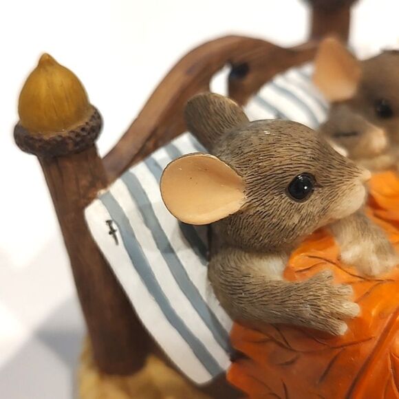 Charming Tails Collectibles by Fitz and Floyd "The Honeymoons Over" Collectible - Picture 8 of 10